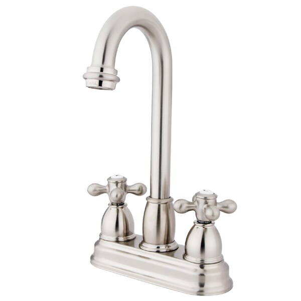 Restoration, 4" Centerset Bar Faucet, Brushed Nickel